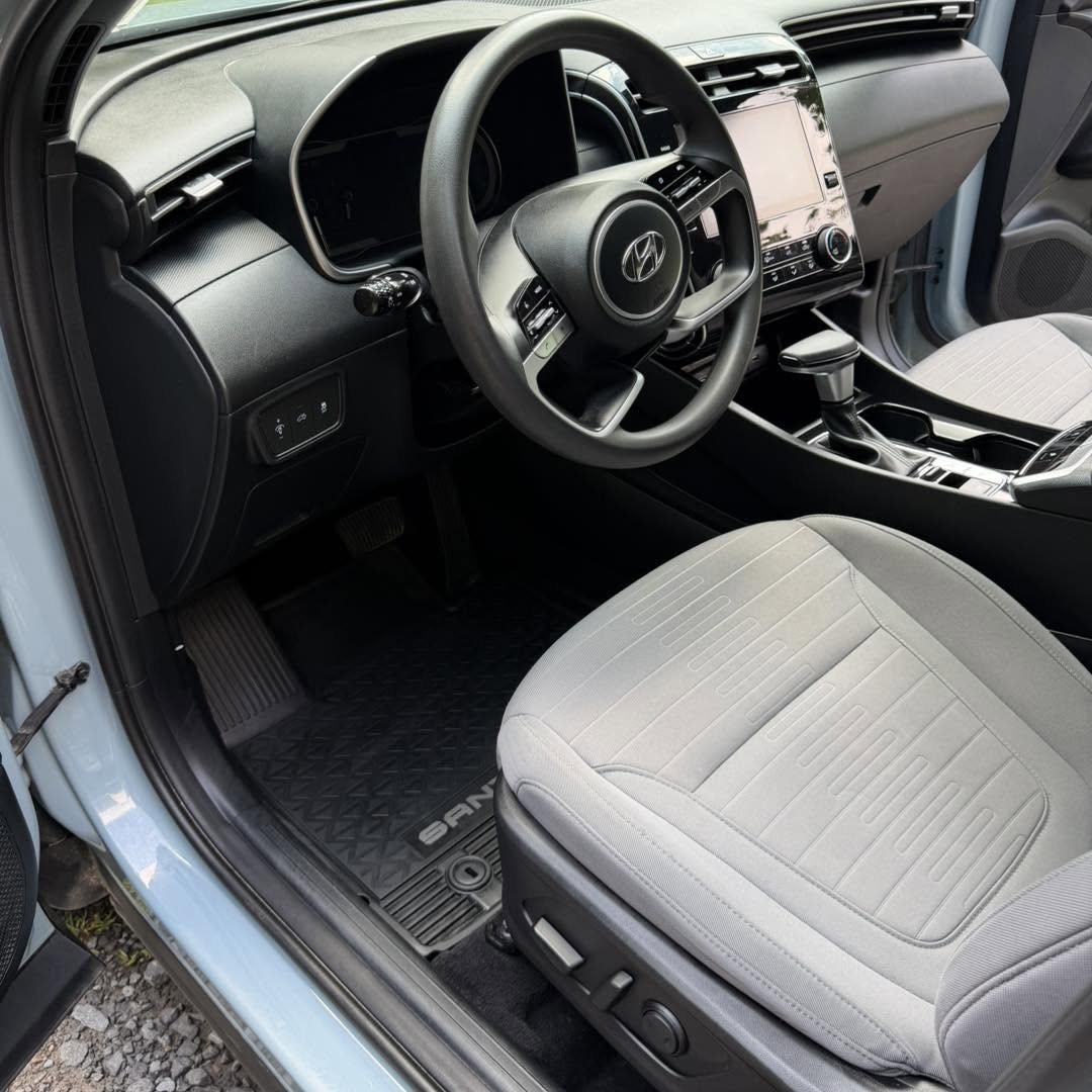 Hyundai Santa Cruz interior after