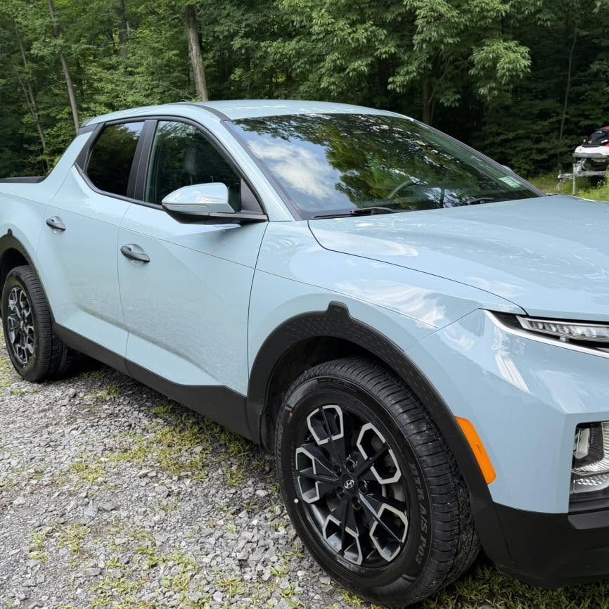 Hyundai Santa Cruz after detail